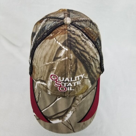 ✅Quality State Oil Camo Mesh Trucker Hat K-Products Snapback Cap OSFA Petroliana - Picture 3 of 9